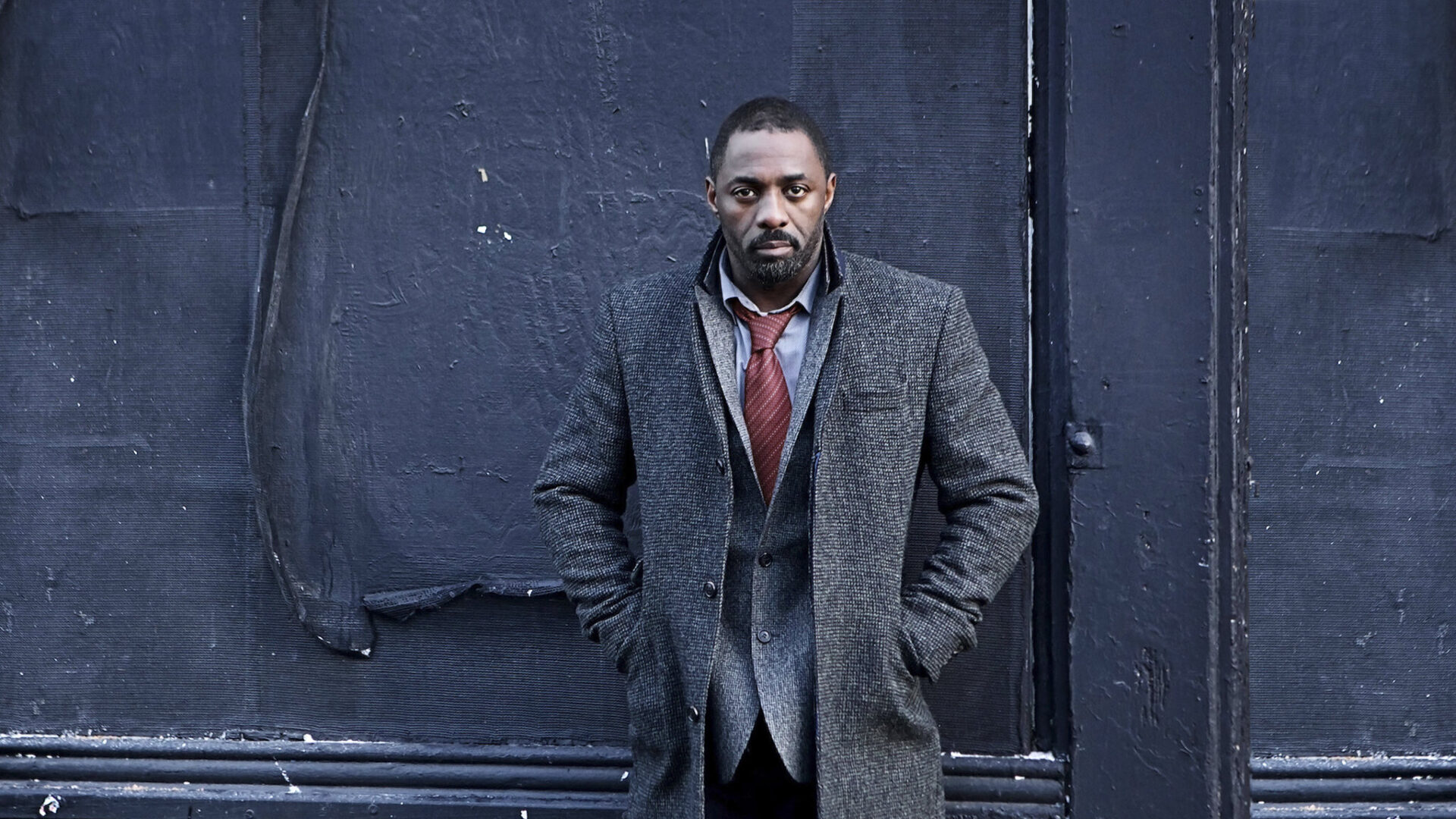 "Idris Elba as Luther – Black British detective in psychological crime thriller"